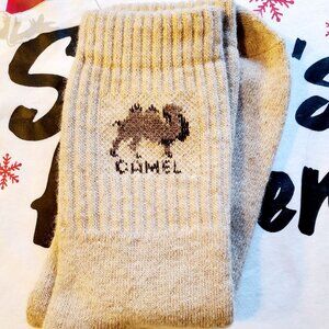Mongolian camel wool socks